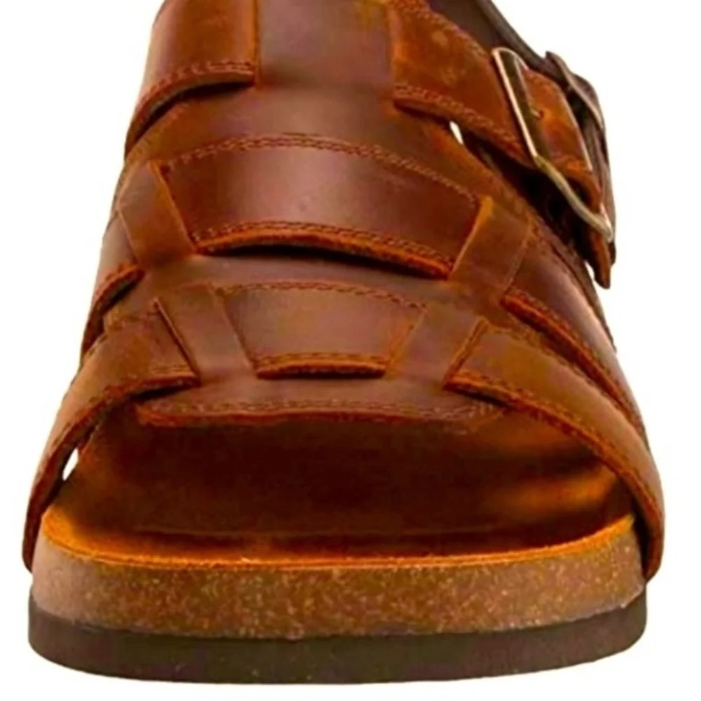 Skechers Krevon Slingback Sandal Brown Size 11